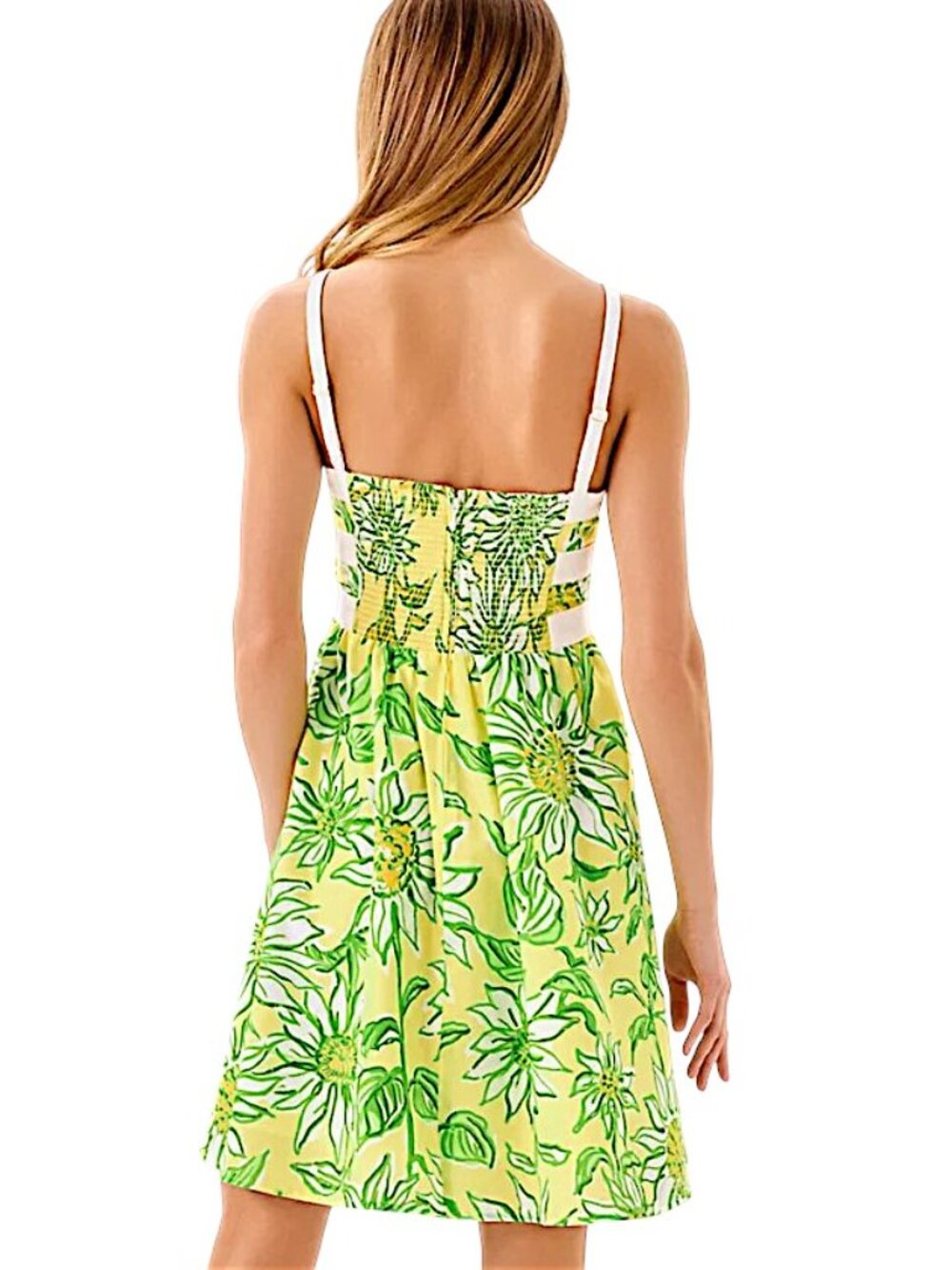 Lilly Pulitzer Cheri Dress in Limoncello/Sunbelievable NWT - Size 14 - Picture 4 of 8